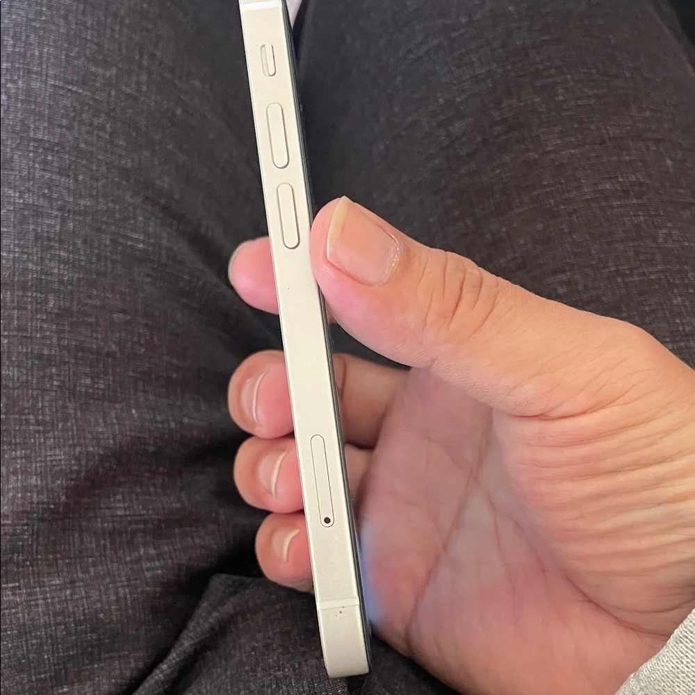 Apple iPhone 12 Mini unlocked White Back with Dual Camera